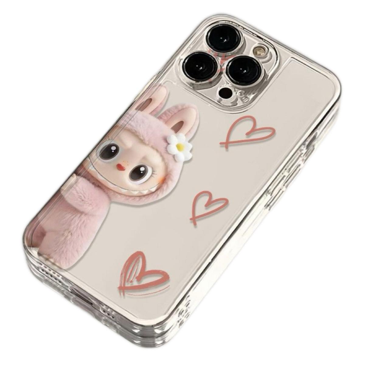 I Love Labubu Phone Case