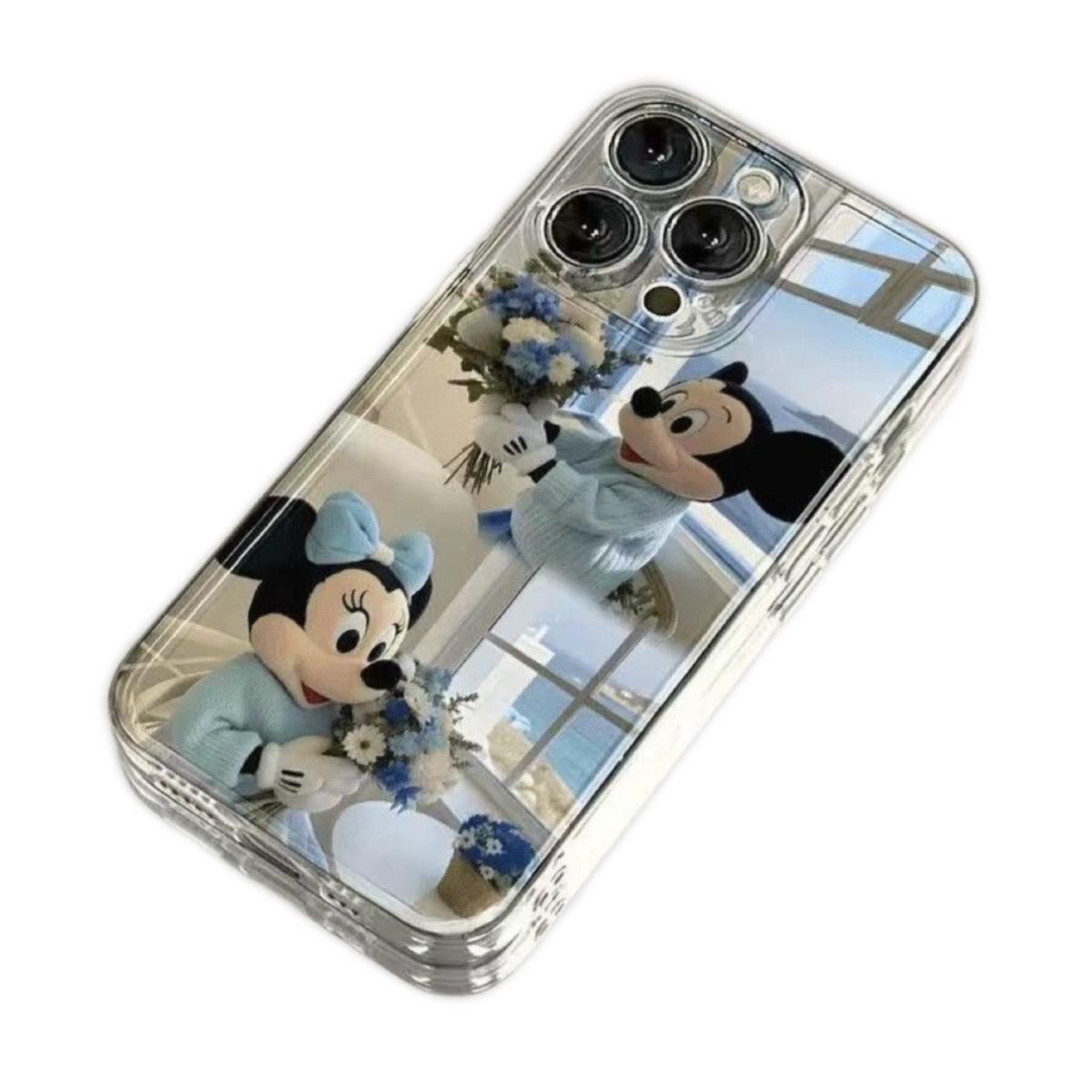 Minnie & Mickey Blue Romance Phone Case
