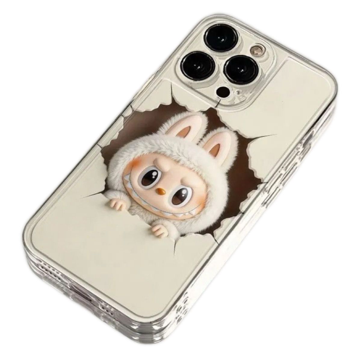 Labubu White Bunny Phone Case