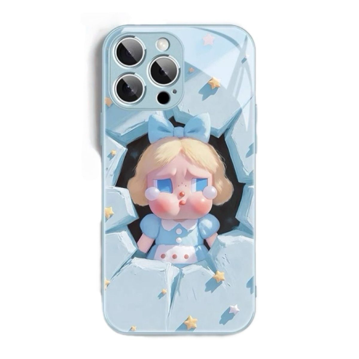 CryBaby Phone Case (Glass Back With Metal Frame)