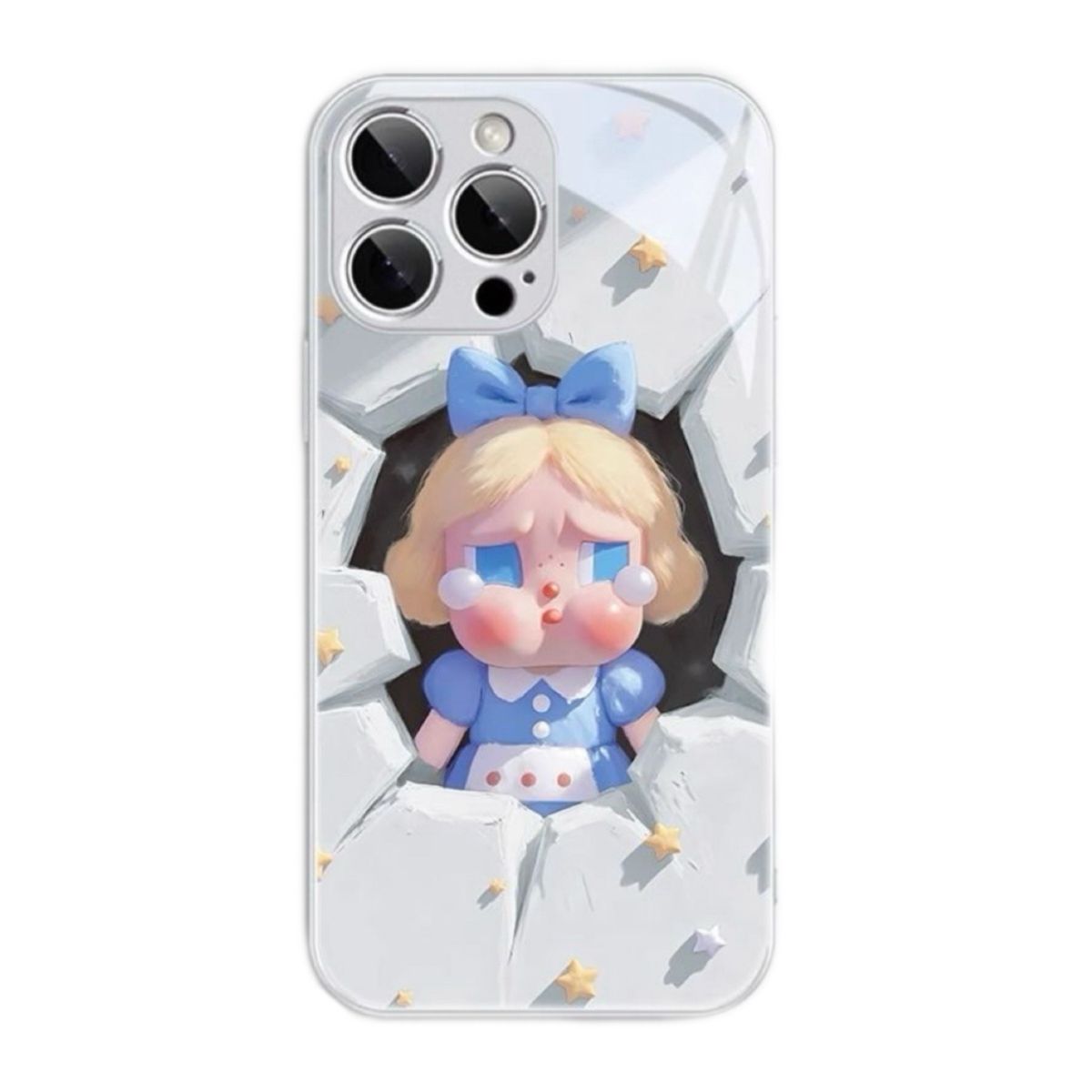CryBaby Phone Case (Glass Back With Metal Frame)